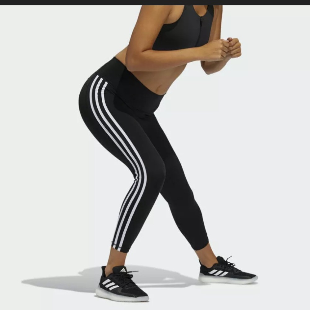 NWT Adidas 7/8 Hi-Rise Active Leggings Sz M